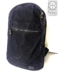 希少■hobo(ホーボー)ブラック デイバッグ/リュック／バックパック■（ノンネイティブ）から派生して誕生した日本生まれの小物ブランド