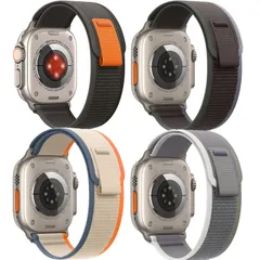 【新着商品】軽量 防汗 強靭 柔軟 アップルウォッチ バンド 49mm バンド 45mm 44mm 42mm Watch Apple Watch Ultra2 Apple Ultra 9 8 トレイルループ 7 6 5 4本セット 4 3 2 GAGULA 1
