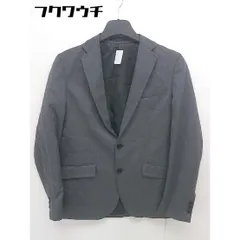 ◇ THE SHOP TK MIXPICE シングル 2B 長袖 テーラードジャケット サイズ3 ダークグレー メンズ  【1109030009393】
