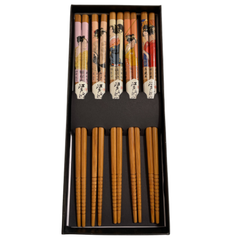 【川端商店：在庫一掃セール】未使用/新品_大人用_箸④_5膳セット