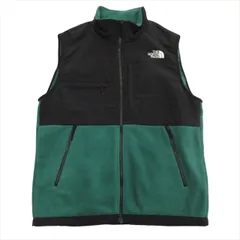 ザノースフェイス THE NORTH FACE デナリベスト ノースリーブ ジャケット ブルゾン フリース アウトドア NA72453 L 緑 グリーン メンズ レディース