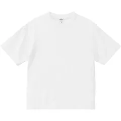 ☆ 001.ホワイト ☆ Lサイズ ☆ ユナイテッドアスレ 6.5オンス ボックスシルエットTシャツ United Athle ユナイテッドアスレ Tシャツ 6.5オンス 1108-01 メンズ ティーシャツ ティシャツ 半袖Tシャツ 半袖ティーシャツ 厚手