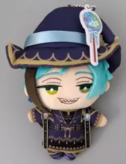 【中古】キーホルダー フロイド・リーチ ミニミニぬいぐるみ(ブルームバースデー ver.) 「ディズニー ツイステッドワンダーランド プレミアムバースデー2023 POP UP SHOP in アニメイト」