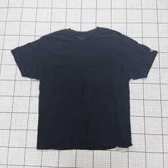 ◇ ⊂ Champion チャンピオン 半袖 Tシャツ サイズ2XL ネイビー系 メンズ E  【1508260058490】