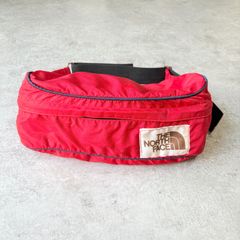 70s THE NORTH FACE Hip Bag ザ ノースフェイス ヒップバッグ ウエストポーチ ロゴパッチ