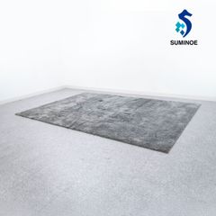 【展示品】SUMINOE スミノエ ILLUMIE イルミエ ラグ カーペット 絨毯 長方形 ナイロン チャコール 定価30万