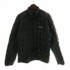 モンベル Montbell プラズマ1000 ダウンジャケット 長袖 ジップアップ ロゴ ナイロン L 黒 ブラック 1101493 ■GY18 /MQのサムネイル