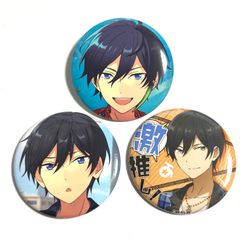 あんスタ 氷鷹北斗 缶バッジ 3個 アニメグッズ あんさんぶるースターズ