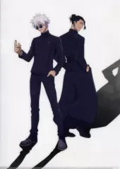 【中古】クリアファイル 五条悟＆夏油傑 懐玉・玉折 A4クリアファイル 「呪術廻戦 領域展開スクエア」