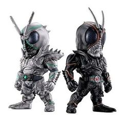 H*Y様 ジャンボソフビフィギュア 仮面ライダーBLACK SUN 対決セット