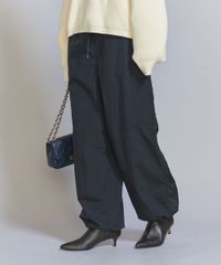 BEAUTY&YOUTH UNITEDARROWS ビューティーアンドユース ユナイテッドアローズ ナイロンコットンカーゴパンツ 1614-144-5971 ウエストゴム ネイビー sizeS レディース 夏 ゴーゴー古着マルイ草加店1231