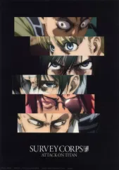 進撃の巨人　一番くじ　H賞　クリアポスター 一番くじ 進撃の巨人 〜地鳴らし〜 H賞クリアポスター 5枚セット