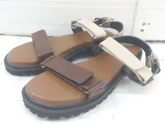 ◇ SESTO セスト サンダル シューズ サイズM ブラウン系 ベージュ系 レディース P  【1208300008248】