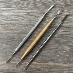 歯科技工用 エバンス 歯肉形成器 ワックススパチュラ ３本組