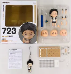 【中古】フィギュア [特典付き] ねんどろいど 赤葦京治 「ハイキュー!!」 GOODSMILE ONLINE SHOP限定