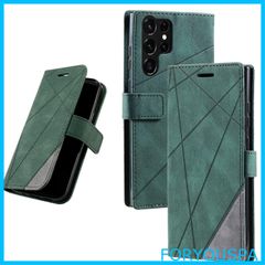 【新着商品】UnivoColors Galaxy S23 Ultra (SC-52D/SCG20) 手帳型ケース 対応 ギャラクシー 財布型カバー カード収納 ストラップ付き スタンド機能 マグネット開閉 軽量TPU 横置き機能 スマホケース 防指紋 レンズ保