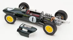 新品 EXOTO 1/18 ロータス25 1963年ベルギーGP優勝 #1 J.クラーク 完成品ダイキャストミニカー GPC97250 [佐川急便]のサムネイル