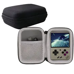 Miyoo Mini Plus クリアパープル 専用ケース 128GB Protective Cover for MIYOO Mini Plus / Mini Gaming Console