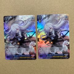 焔の中の断罪者 白井夢結 PRカード2枚セット ヴァイス アサルトリリィ