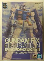 BANDAI SPIRITS GUNDAM FIX FIGURATION METAL COMPOSITE 기동전사 건담 RX-78-02 건담(40주년 기념 Ver.) #1017