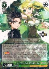 [중고]바이스슈바르츠 SAO/S71-032[RR]:페어리·댄스 키리토 & 리파