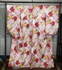 洗える　二尺袖　小振袖　二尺袖着物　きもの　着物　卒業式着物 単品 卒業式 大学生 大学 中学生 卒服 きもの キモノ kimono 二尺袖 袴 はかま 振袖 和服 和装 ジュニア ガールズ 女の子 レディース 女性 女 フリーサイズ 謝恩会