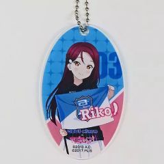 [중고] 잡화 사쿠라우치 리코 3rd 유니폼 러브라이브! 선샤인!! 에디션 아크릴 열쇠 고리 [러브라이브! 선샤인!!×아슬쿠라로 누마즈]