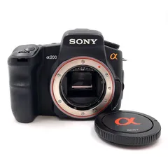★良品★ ソニーSONY α200 ボディ レンズ 18-70 動作確認済 SONY α200 DSLR-A200 ボディ 価格比較 - 価格.com