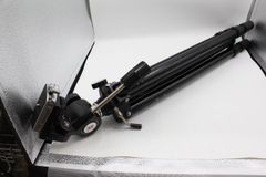 ＜＜クイックシュー付き！！＞＞【並品】HUSKY ハスキー PROFESSIONAL TRIPOD   雲台一体型三脚 #LE2025472