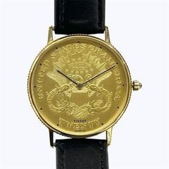 中古 ※ジャンク品 TISSOT ティソ イーグル コインウォッチ 不動品