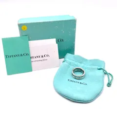 【中古】Tiffany ＆ Co ティファニー ナロー 1837 シルバー925 リング eY08192A