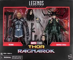 【中古】フィギュア スカージ＆ヘラ 2パック 「マイティ・ソー バトルロイヤル」 ハズブロアクションフィギュア 6インチ レジェンド マーベル・スタジオ10周年シリーズ