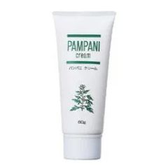 【京都丸太町病院看護師ｸﾞﾙｰﾌﾟ考案】パンパニ クリーム 60g    よもぎエキス配合  敏感肌 乾燥肌　保湿クリーム　ボディクリーム