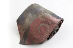 ジャンニ・ヴェルサーチ ブランド ネクタイ シルク 総柄 伊製生地 PO  メンズ グレー Gianni Versace 【中古】