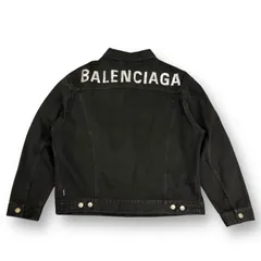 ⭐︎最終価格⭐︎BALENCIAGA 再構築ブラックデニムジャケット ⭐︎最終価格⭐︎BALENCIAGA 再構築ブラックデニムジャケット