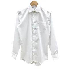 MY53 ORIHICA オリヒカ スーパーノンアイロン ストレッチ 長袖ワイシャツ ワイドカラー ホワイト M(39-84)