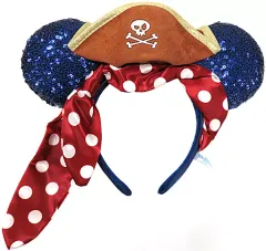 【中古】アクセサリー(非金属) ミニーマウス カチューシャ 「ディズニー・パイレーツ・サマー2020」 東京ディズニーシー限定