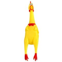 びっくりチキン　 シャウティングチキン どっきりグッズ 子供 ペット おもちゃ 人気 45a