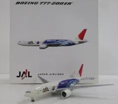 【レア品　JAL B777-200ER JA711J 1/400】 1/400 B777-200ER JAL 新鶴丸塗装 JA711J [11075] フェニックス