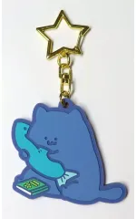 【中古】キーホルダー 猫さん お星さまラバーチャーム 「一番くじ お文具といっしょ ～まいにちルーティン～」 F賞