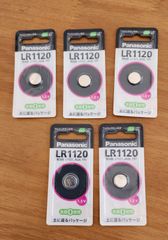 Panasonic　LR1120ボタン電池 ５個組