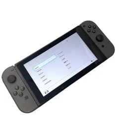 ニンテンドー SWITCH スイッチ 本体 HAC-001 グレー 任天堂 Nintendo 初期化済 通電確認済 ボタン簡易動作確認済 21年製 初期化済【中古】MK-1702