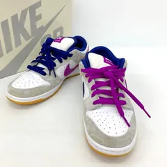NIKE SB×RAYSSA LEAL Dunk Low PRM FZ5251-001 スニーカー ローカット ストリート メンズ 28cm ホワイト/パープル ナイキ 靴 DF15666■