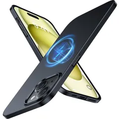 【極薄軽量・マグネット内蔵】TORRAS iPhone15 用 ケース マグセーフ対応 シンプル フィット感 手触り良い 多色展開 擦り傷防止 軽い