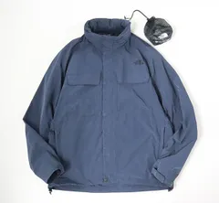 THE NORTH FACE ◆ Globe Trekker Jacket グローブトレッカージャケット NP21965 ネイビー XL ピーチ素材 撥水加工 ノースフェイス ◆WX11