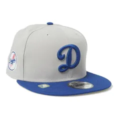[即納]USモデル NEWERA ニューエラ 9FIFTY  LOS ANGELES DODGERS  ロサンゼルス・ドジャース    帽子 CAP キャップ ハット サイドパッチ ツバ裏グレー グレーブリム サイズ調節可能 NEW ERA 日本未発売