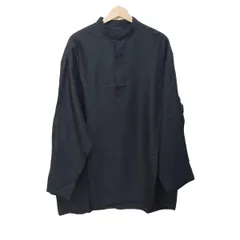 fearofgod(フィアオブゴッド) 長袖シャツ サイズM メンズ ヴィスコースイージープルオーバー FCC400030 黒 2022SS/シルク混のサムネイル