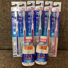 クリニカ歯ブラシ6本セット＋クリニカクイックウォッシュ2本