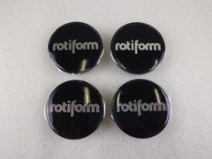 Rotiform ロティフォームホイール センターキャップオーナメント　10ポイントナット用　rotiformロゴ　４枚セット