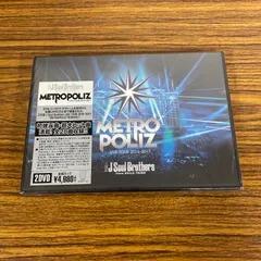 新品☆未開封☆送料無料☆RZBD-86439☆三代目 J Soul Brothers from EXILE TRIBE☆三代目 J Soul Brothers LIVE TOUR 2016-2017 “METROPOLIZ